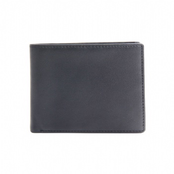 PU mens leather wallet
